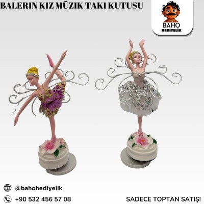 Balerin Kız Müzik Takı Kutusu K30