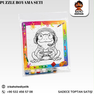 Puzzle Boyama Seti K72