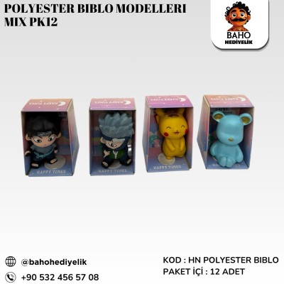 Hn Polyester Biblo Modelleri Mix Pk12