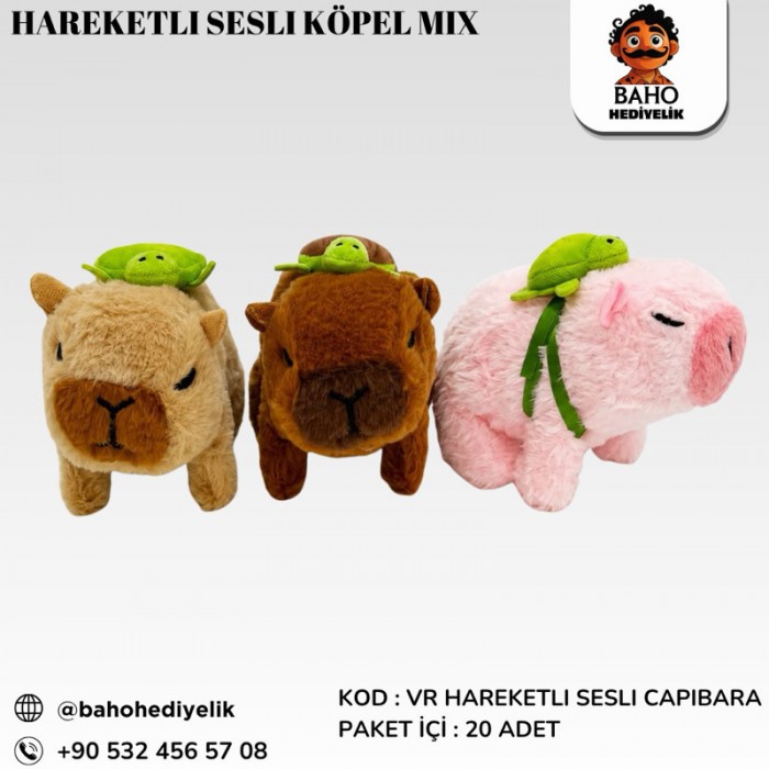 Vr-Hareketli Sesli Capibara