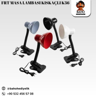 Frt masa lambası kıskaçlı k36