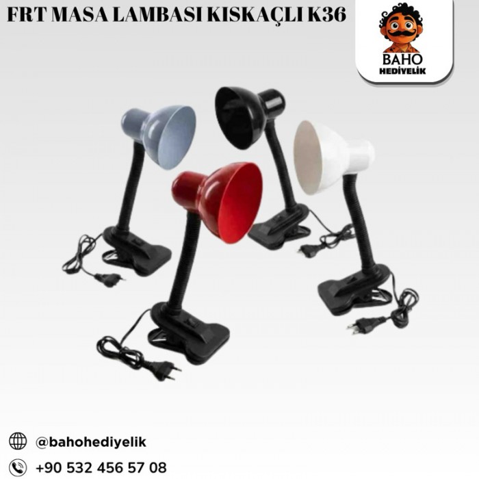 Frt masa lambası kıskaçlı k36