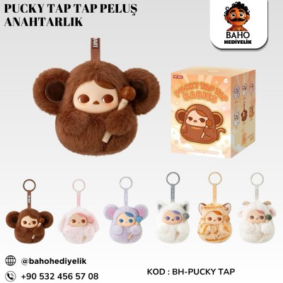 Bh-Pucky Tap Tap Peluş Anahtarlık