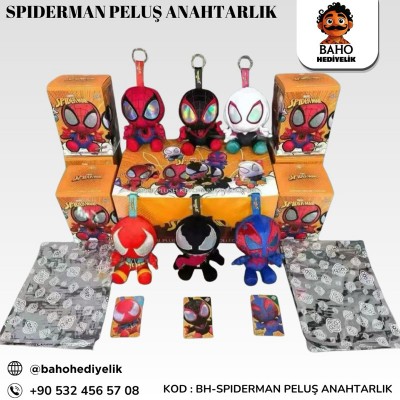 Bh-Spiderman Peluş Anahtarlık