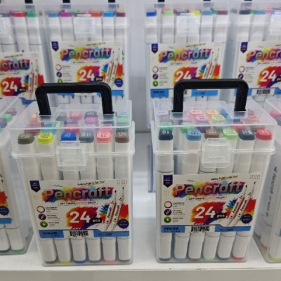 Marker kalem  kutulu 24lü beyaz k50