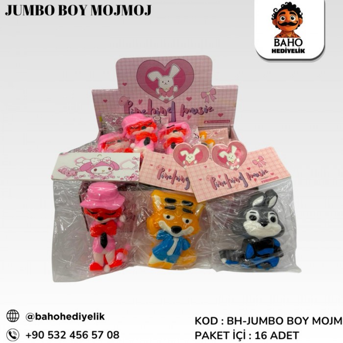 Bh-Jumbo Boy Karakter Mojmoj Pk16