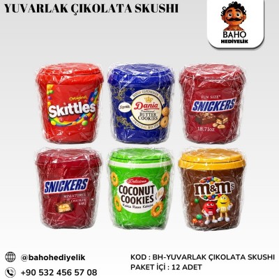Bh-Yuvarlak Çikolata Skushi Pk12
