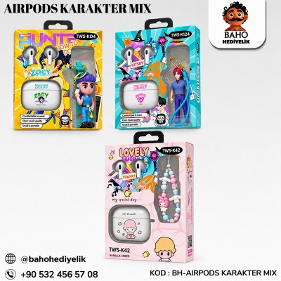 Bh-Airpods Anahtarlık Seti