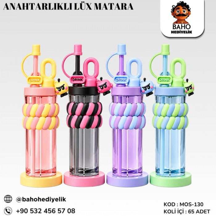 Mos-130 Anahtarlıklı Lüx Matara K65