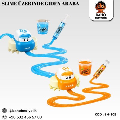Bh-105 Slime Üzerinde Giden Araba