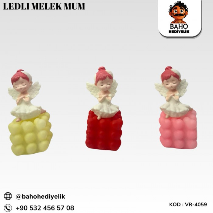 Vr-4059 Ledli Melek Mum