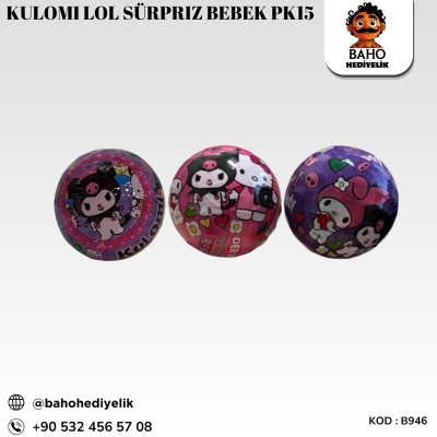 B946 Kulomi Lol Sürpriz Bebek Pk15