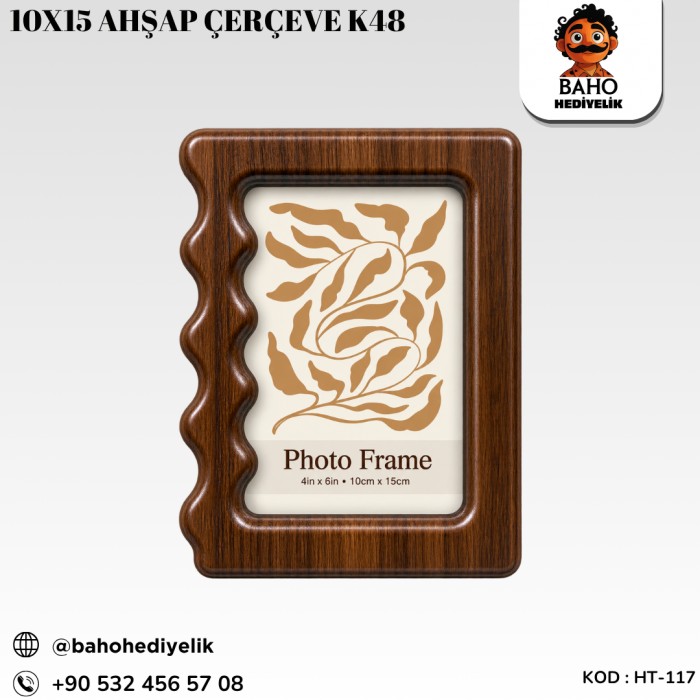 HT-117 Bambu Çerçeve 10x15 K48