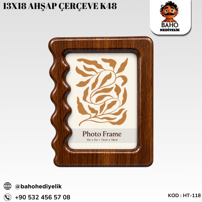 HT-118 Bambu Çerçeve 13x18 K48