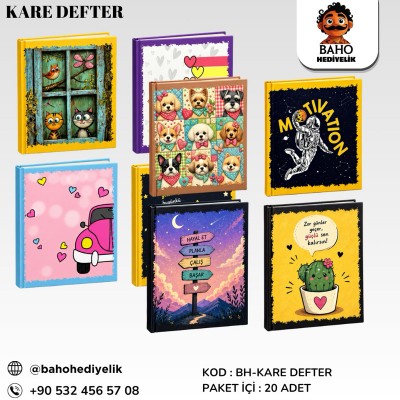 Bh-Kare Defter Pk20