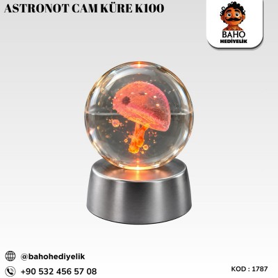 1787 Astronot Cam Küre K100
