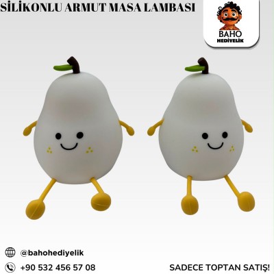 El1430 Silikonlu Armut Masa Lambası K100