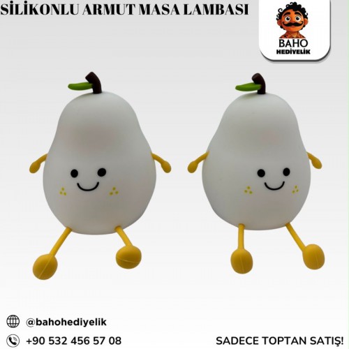 El1430 Silikonlu Armut Masa Lambası K100